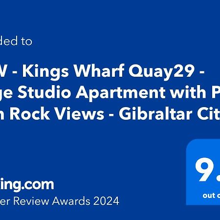Kings Wharf Quay29 - Large Studio Apartment With 3 Pools - Gym - Rock Views - Holiday And Short Let Apartments In 지브롤터 외부 사진